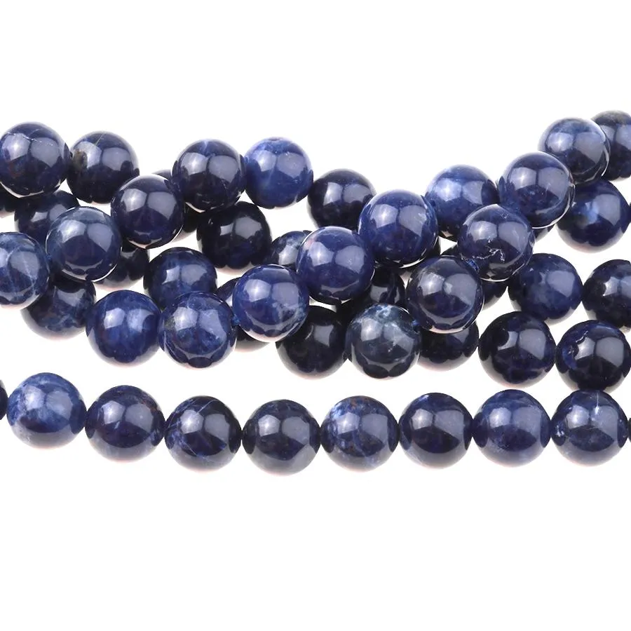 AAA Grade Sodalite 10mm Round - 15-16 Inch