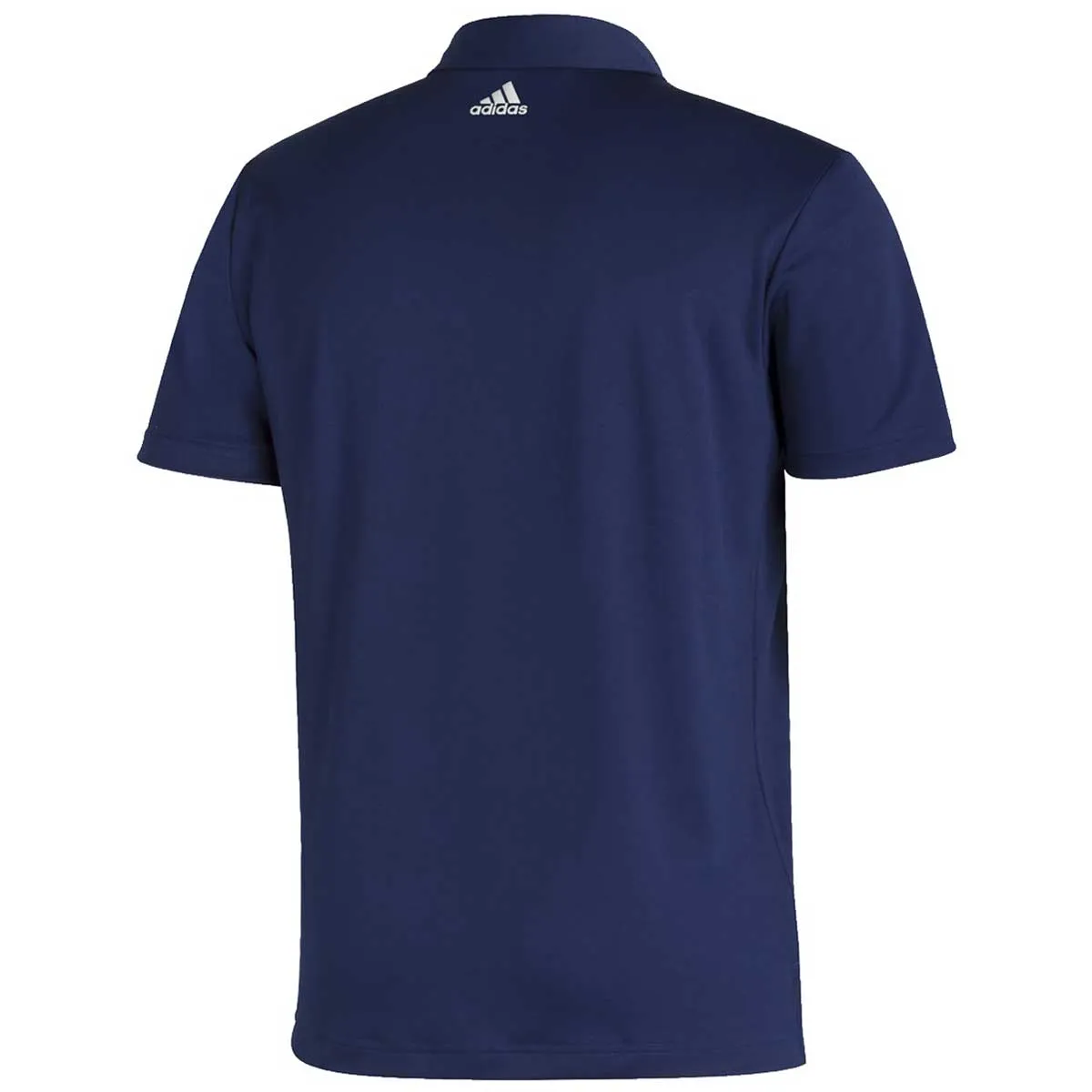 adidas Men's Team Navy Blue/White 3-Stripe Basic Polo