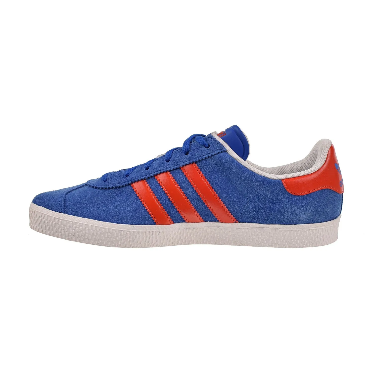 Adidas Original Gazelle 2 J Suede Big Kids' Shoes Blue-Red