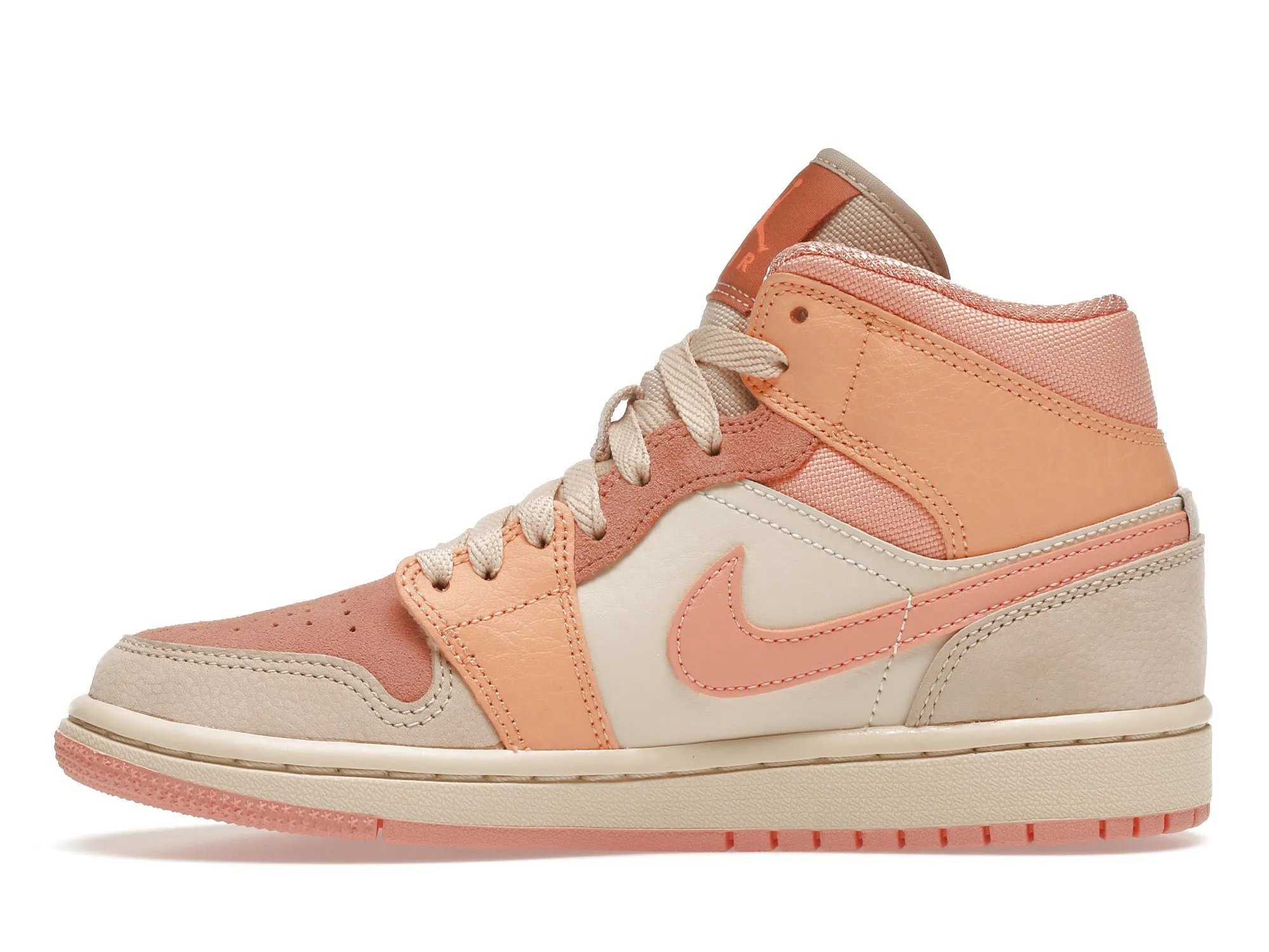 Air Jordan 1 Mid Apricot Orange (W)