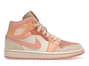 Air Jordan 1 Mid Apricot Orange (W)