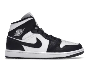 Air Jordan 1 Mid Split Black White (W)