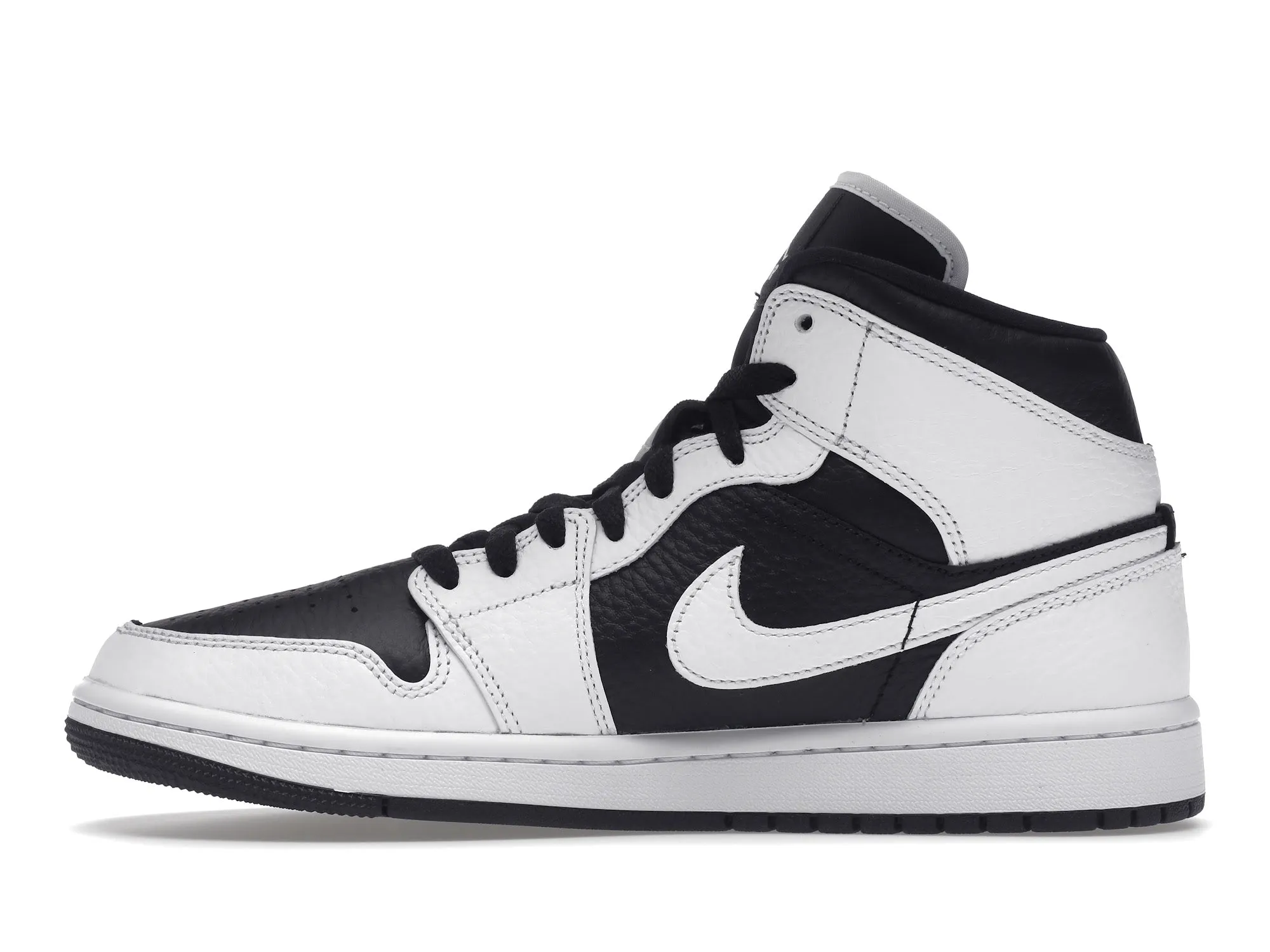 Air Jordan 1 Mid Split Black White (W)