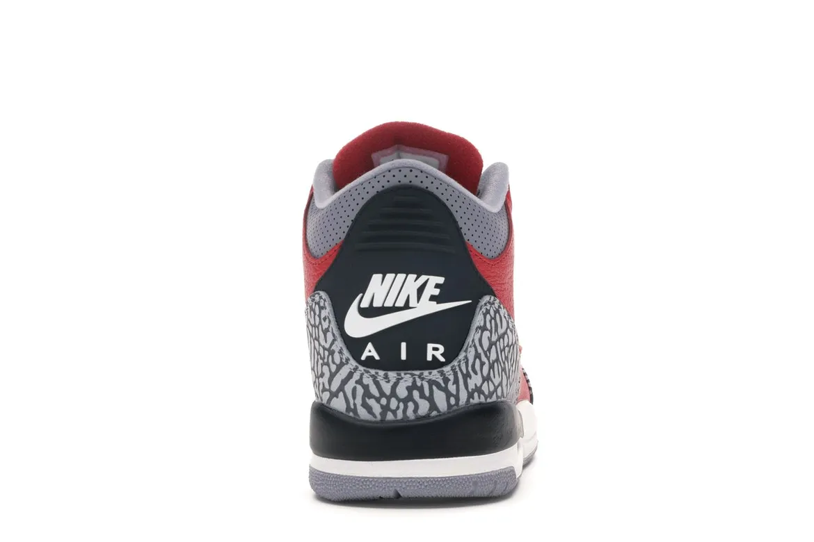 Air Jordan Retro 3 Red Cement GS