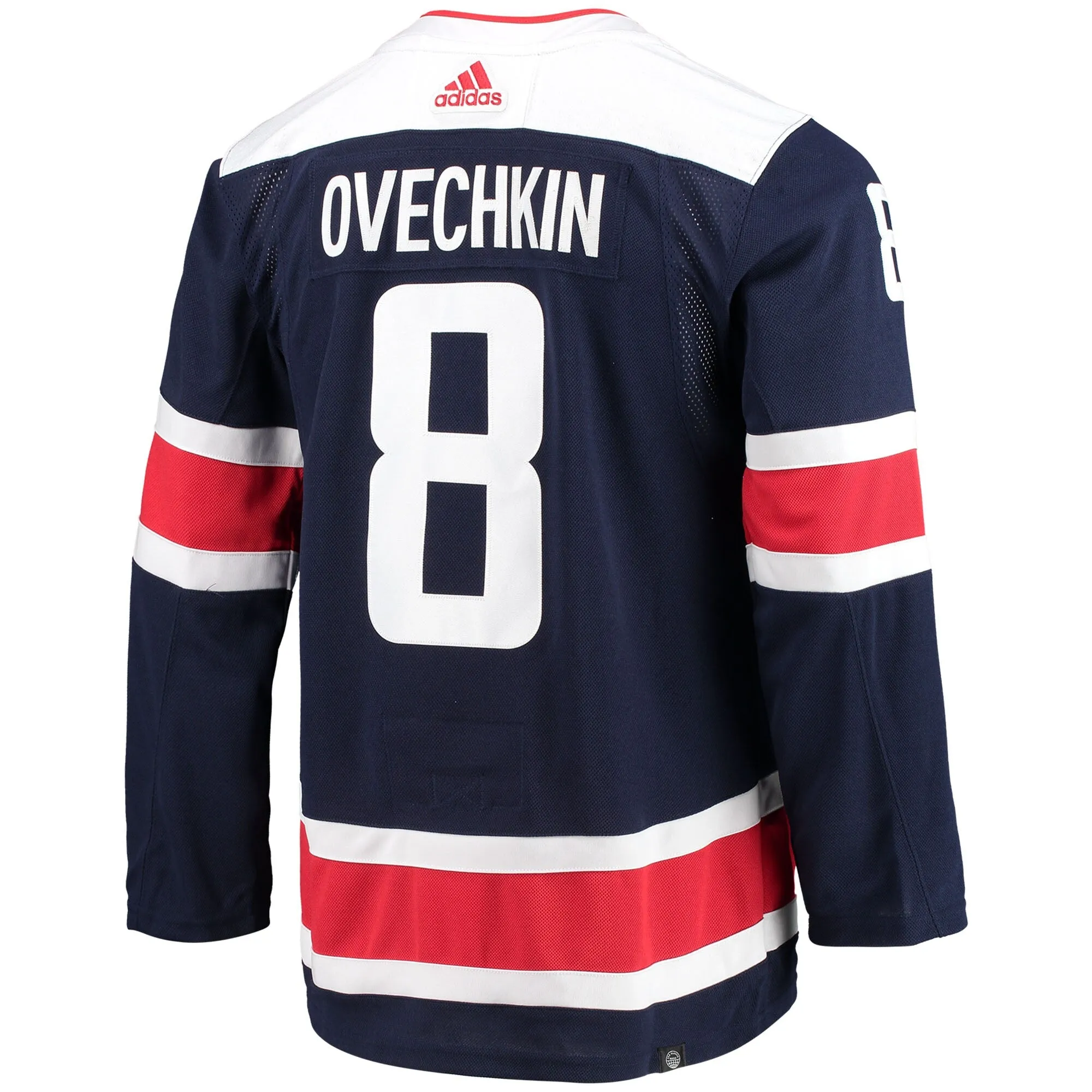 Alexander Ovechkin Washington Capitals adidas Alternate Captain Patch Primegreen Authentic Pro Player Jersey - Navy