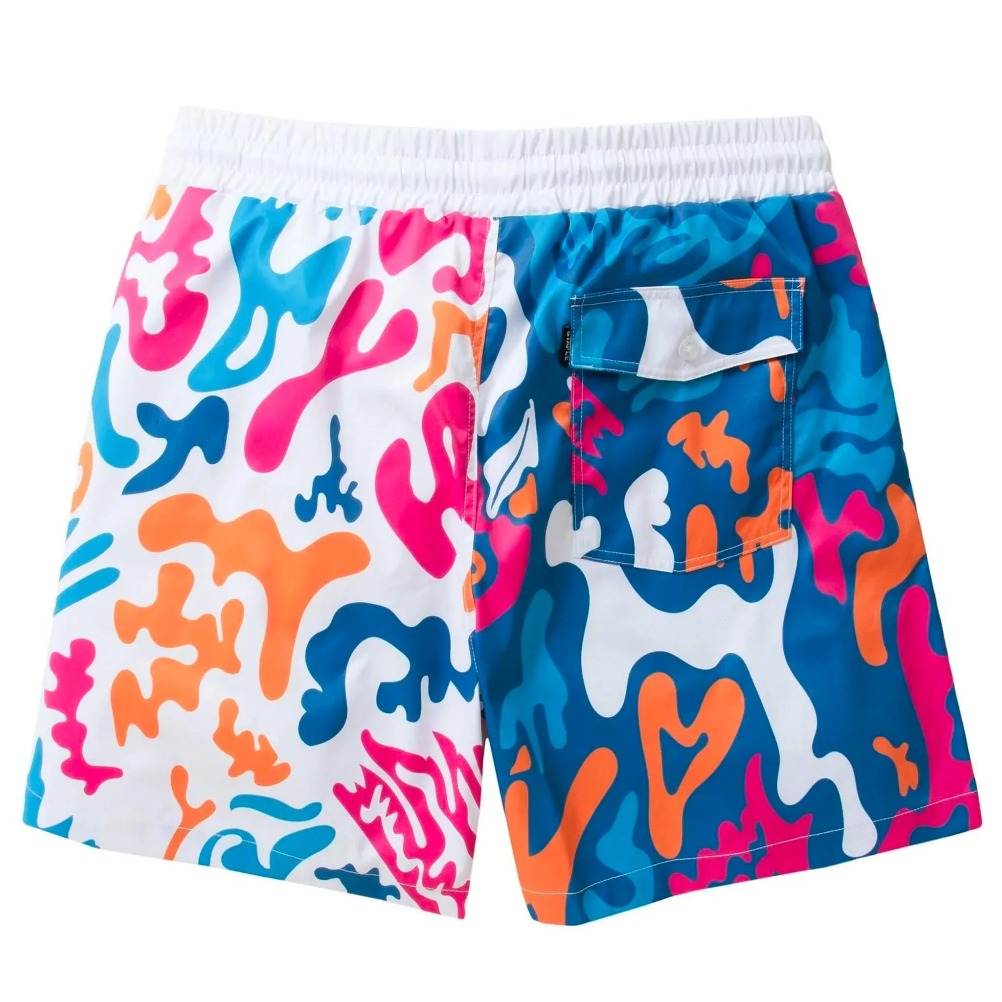 All Over Print Swim Shorts (Pink)