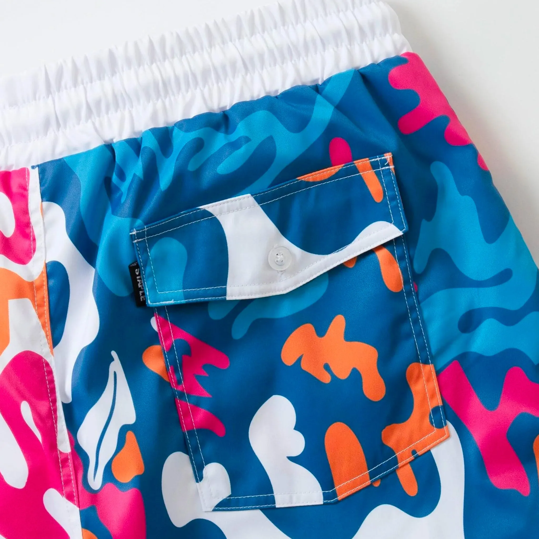 All Over Print Swim Shorts (Pink)