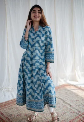 Anisa Dabu Cotton Kurta