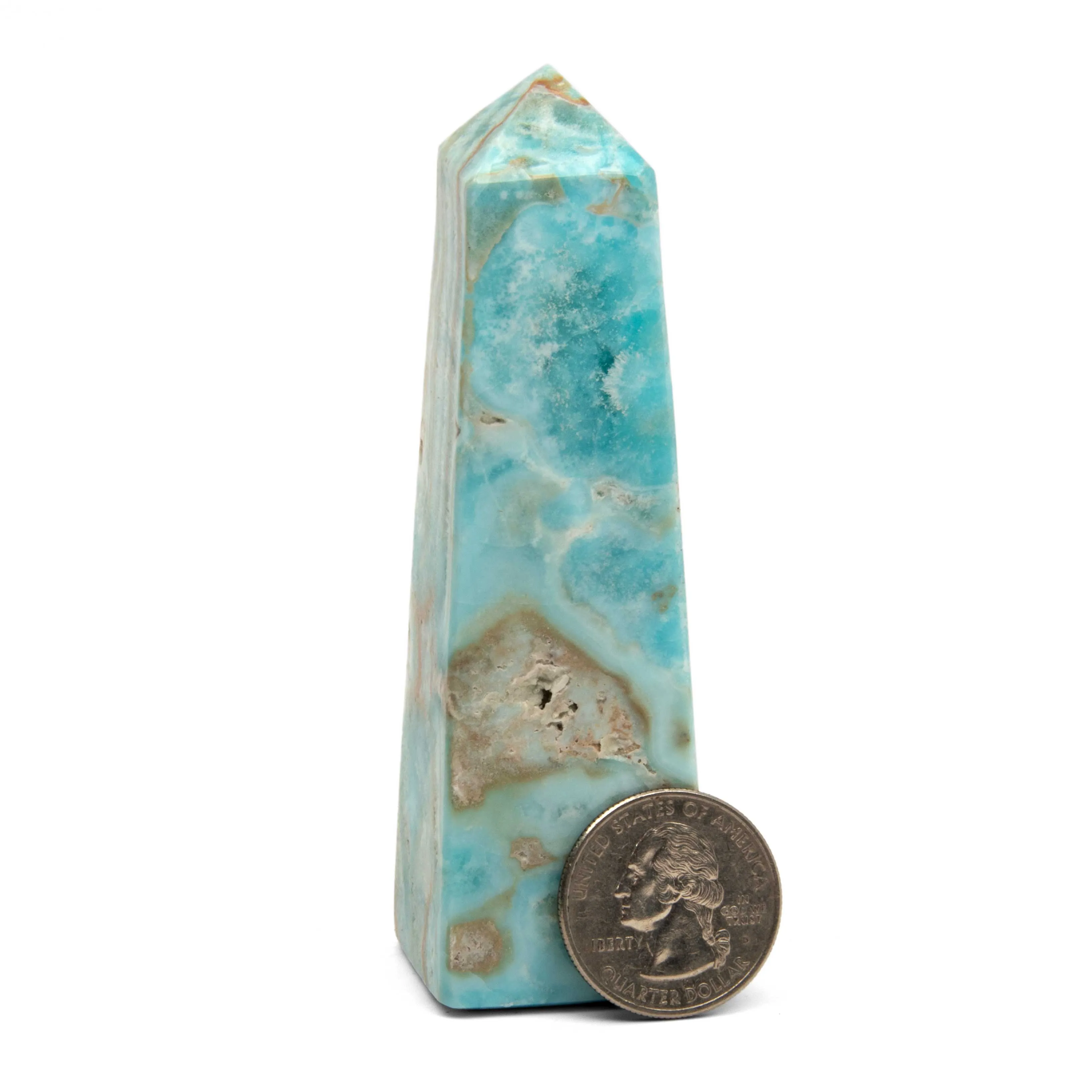 Aragonite - Blue, Tower