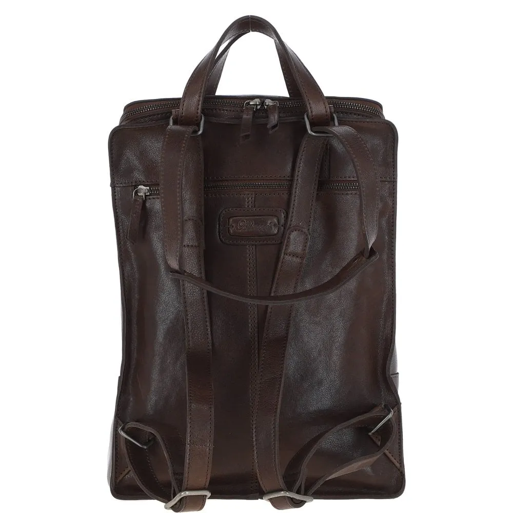 Ashwood Tommy Leather Rucksack