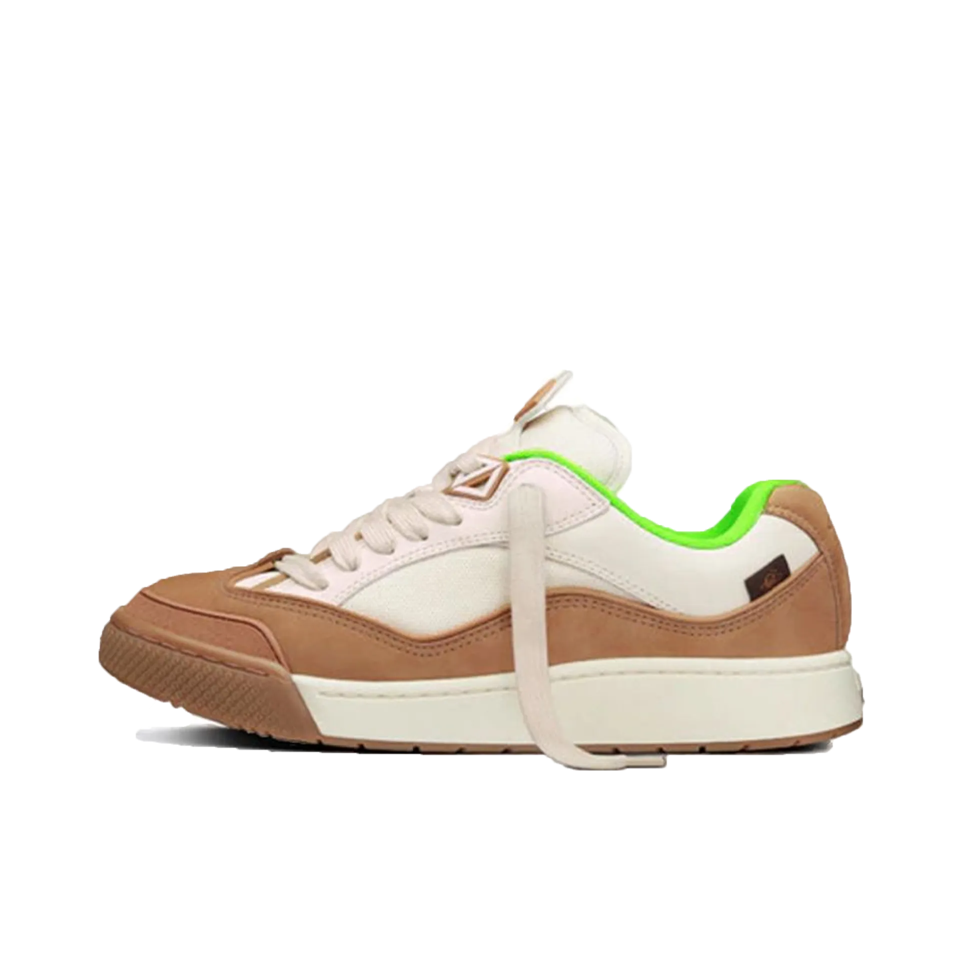 B713 Cactus Jack Dior Sneakers Cream Coffee