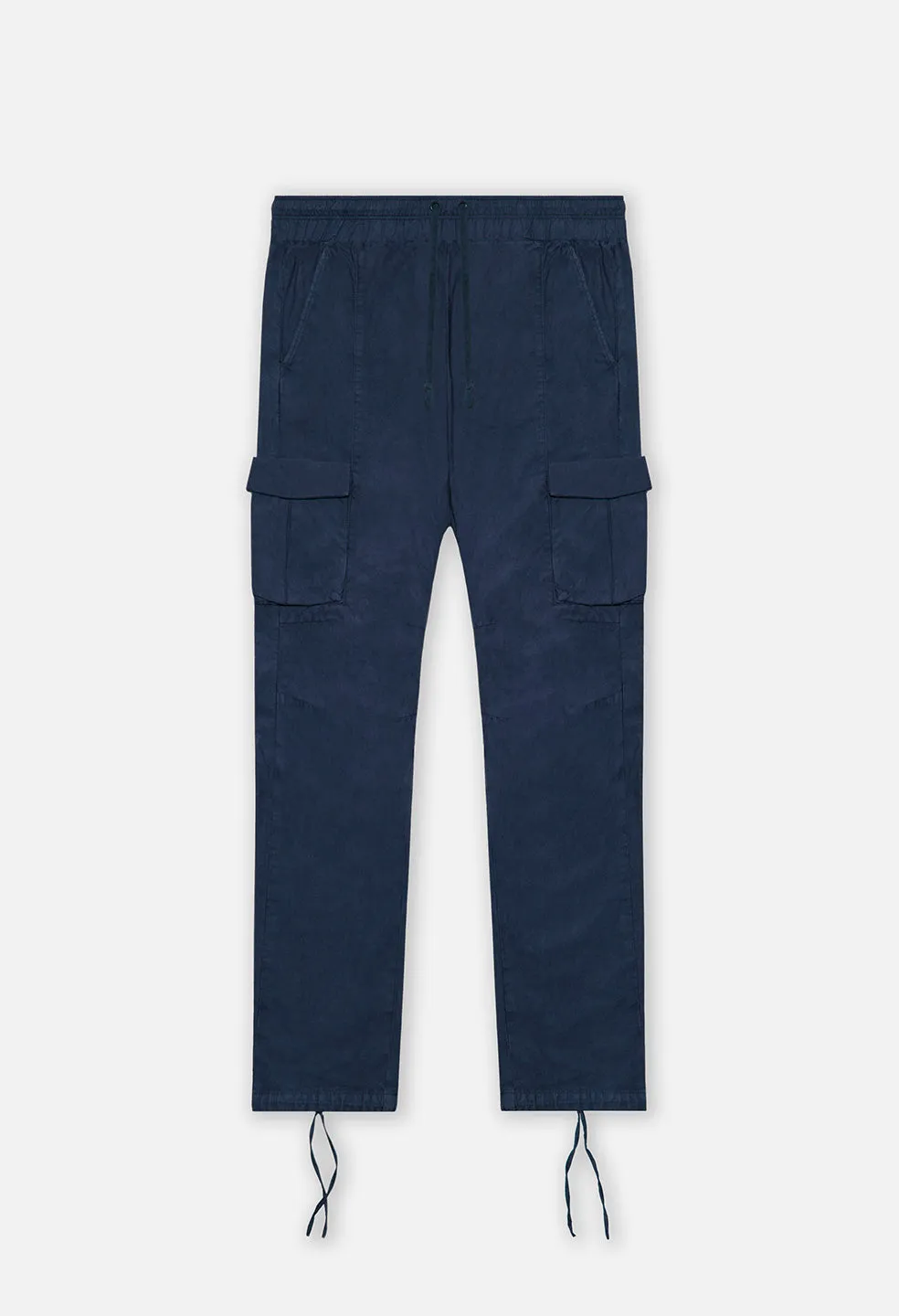 Back Sateen Cargo Pants / Navy