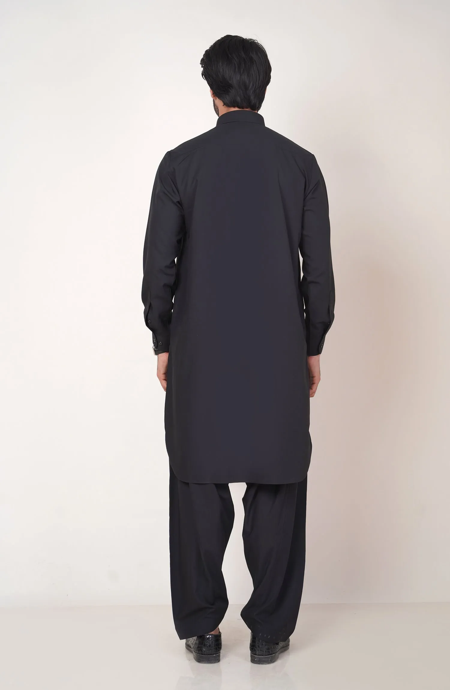 Basic Shirt Collar Shalwar Suit