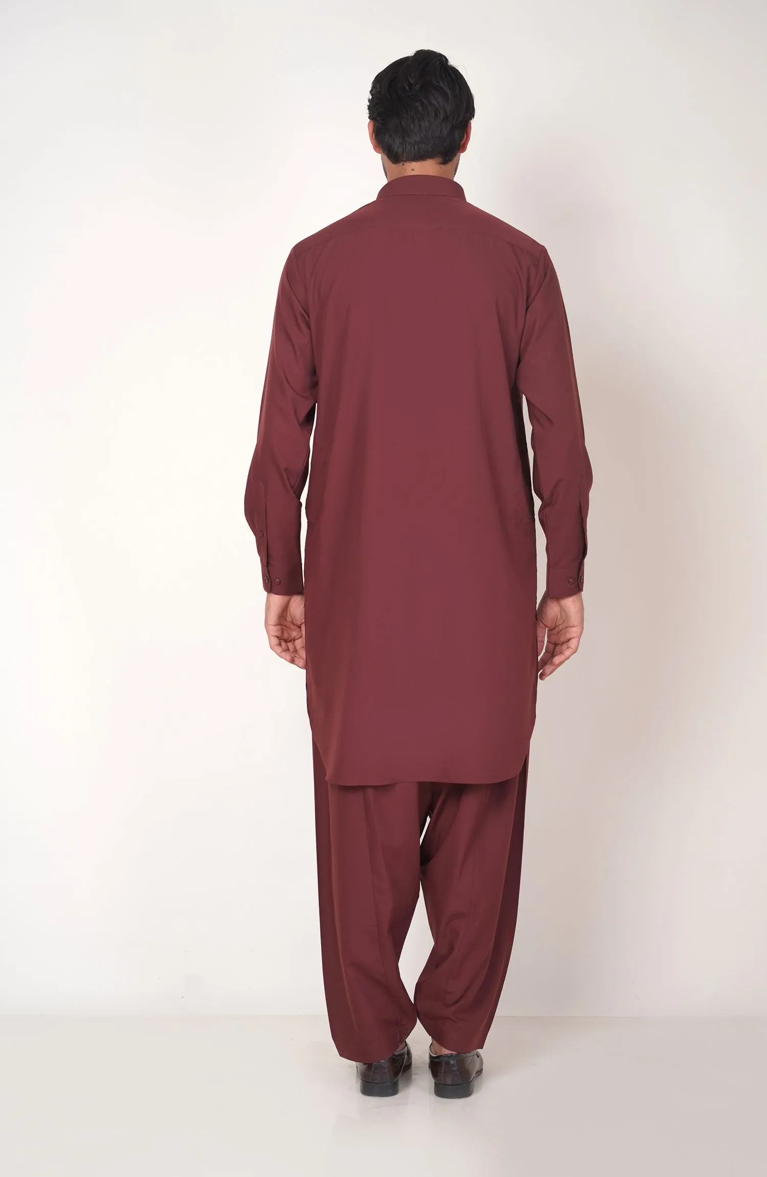 Basic Shirt Collar Shalwar Suit