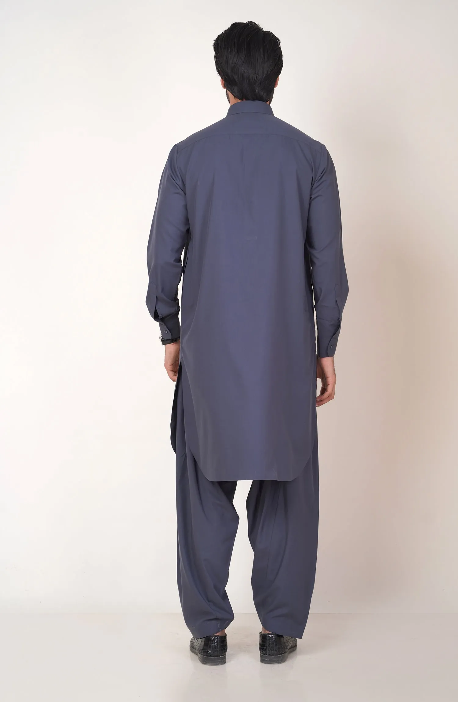 Basic Shirt Collar Shalwar Suit