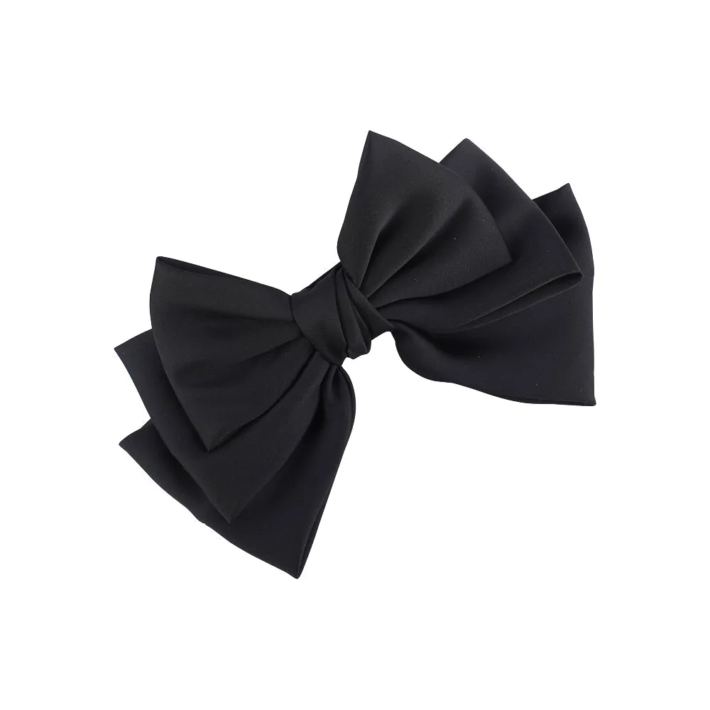 BASIC TRIPLE BOW BARRETTE