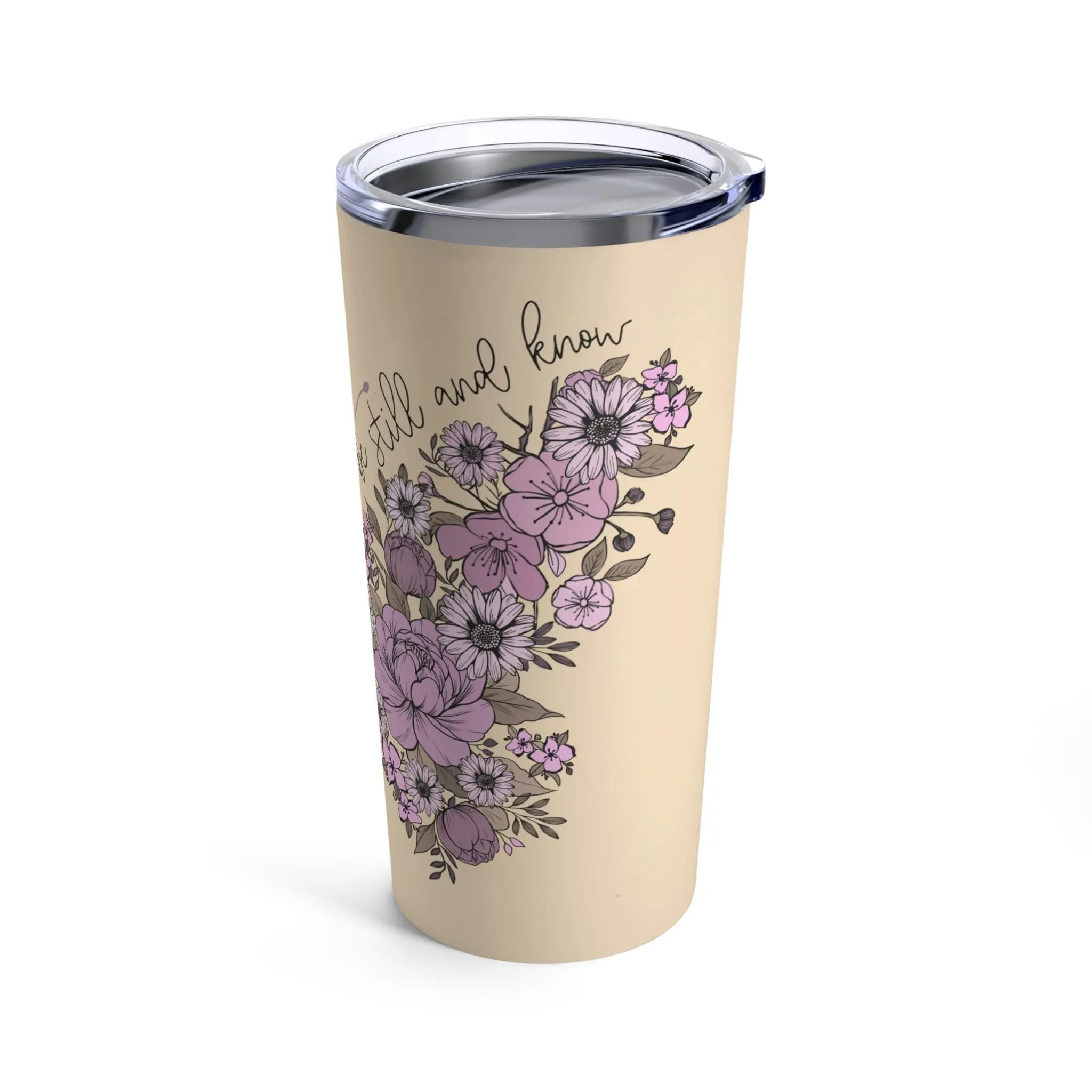 Be Still Butterfly Tumbler 20oz