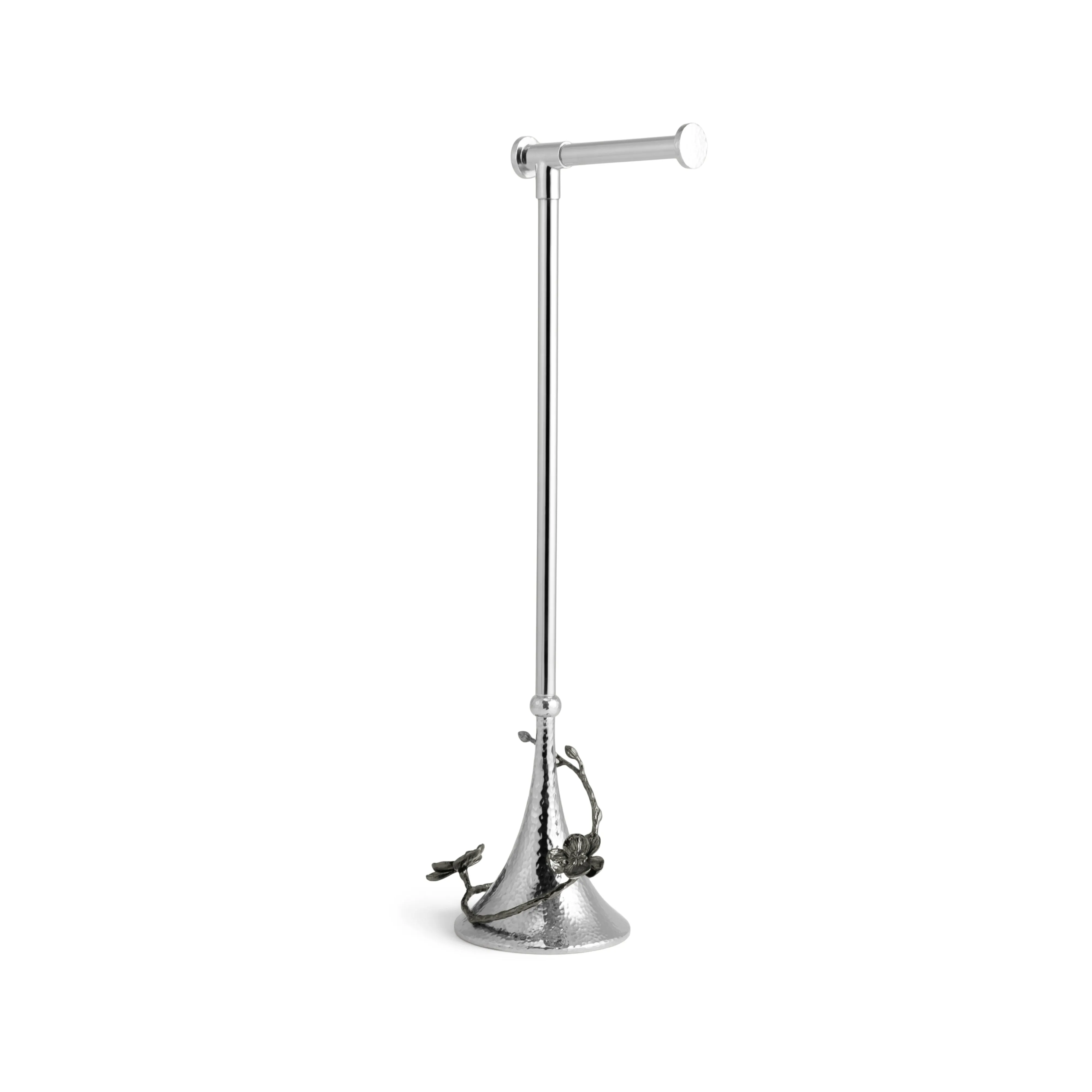 Black Orchid Toilet Paper Stand