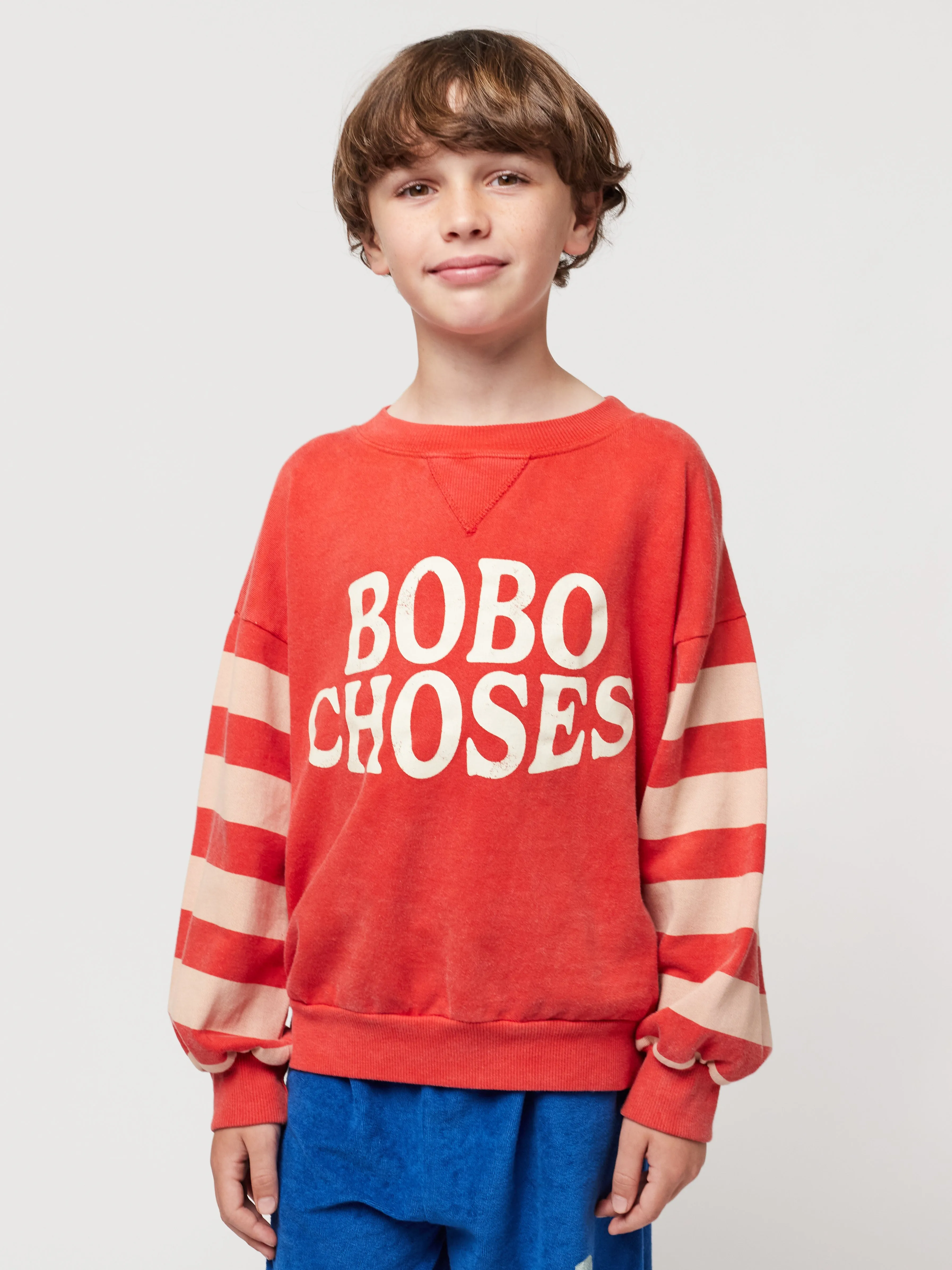 Bobo Choses | Bobo Choses stripes sweatshirt