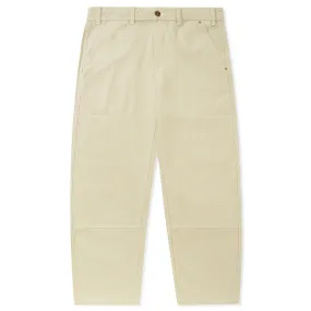 Butter Goods Work Double Knee Pants Washed Khaki