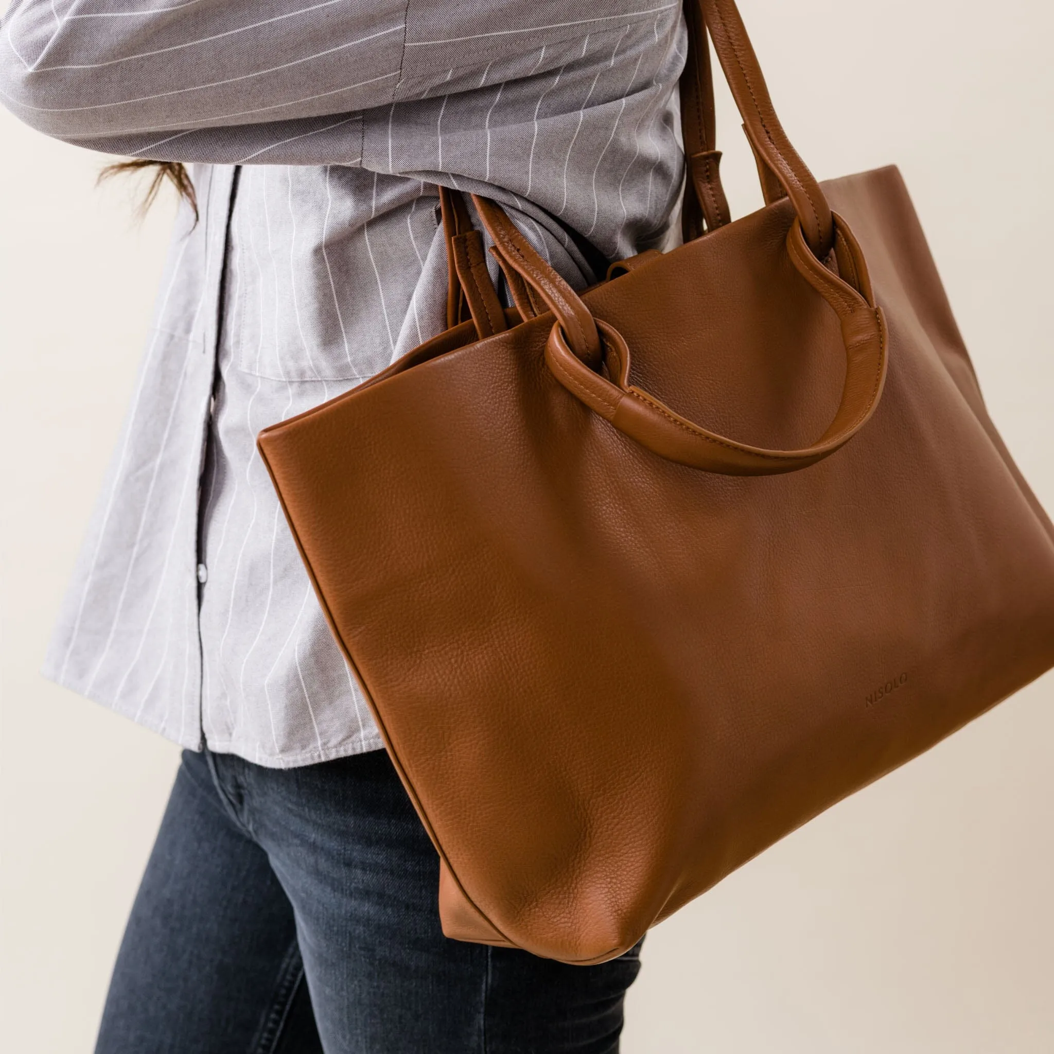 Camila Everyday Tote Caramel