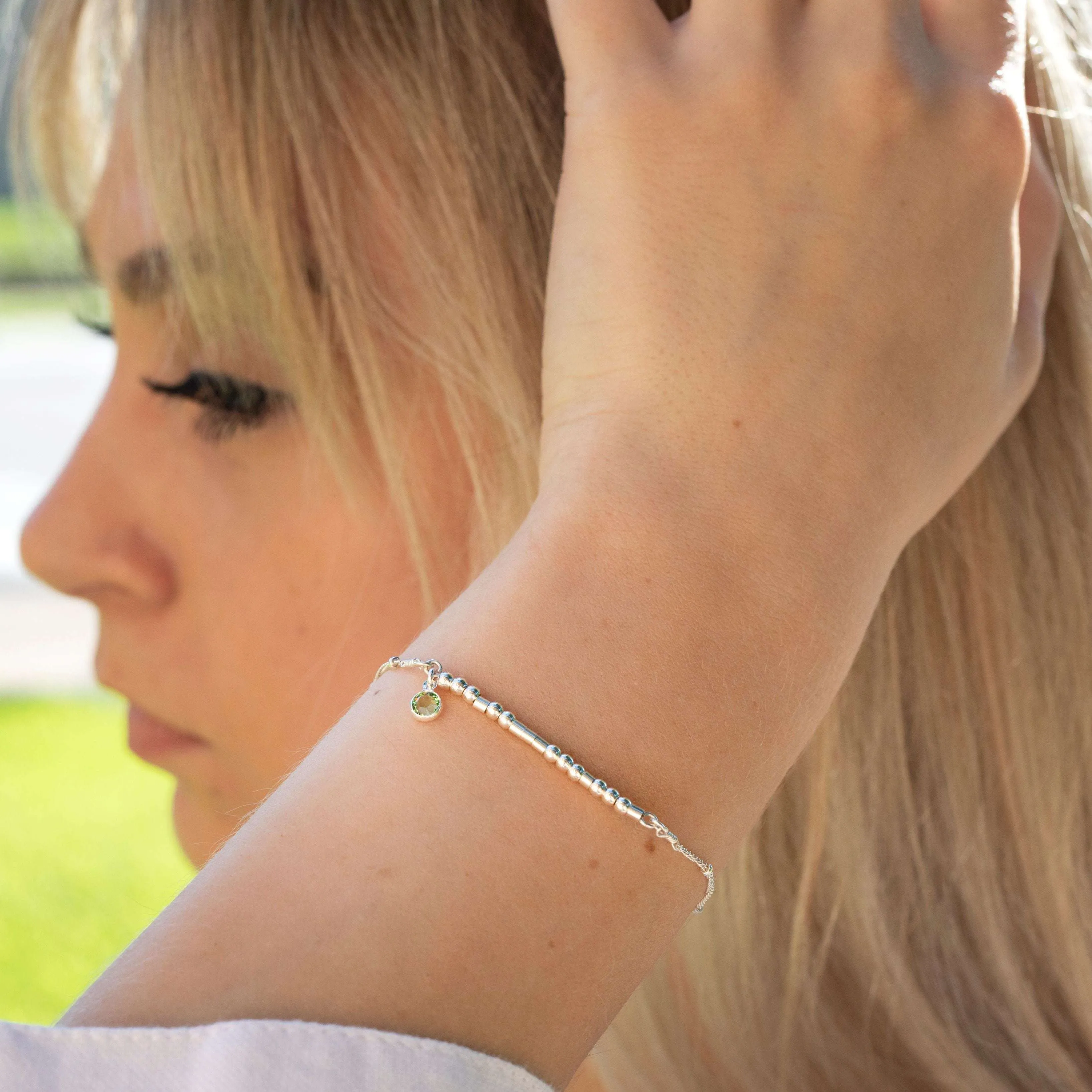 CHLOE - MORSE CODE BRACELET