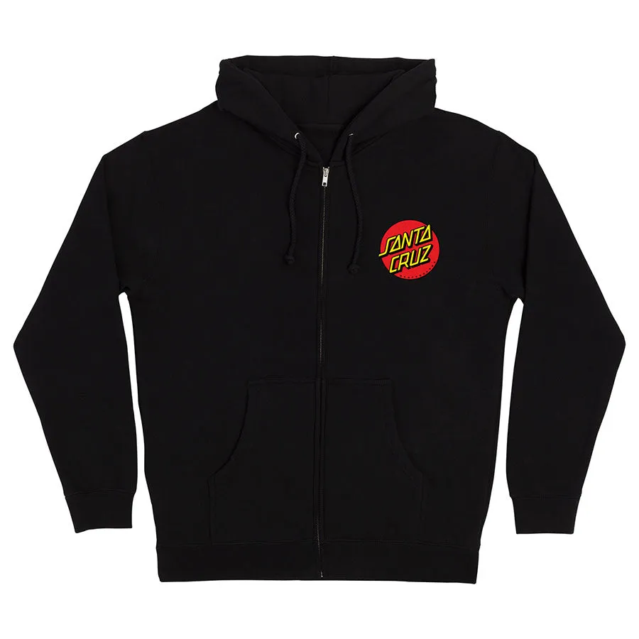 Classic Dot Zip Up