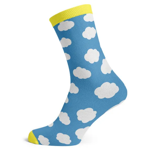 Clouds Cotton Socks for Small Feet