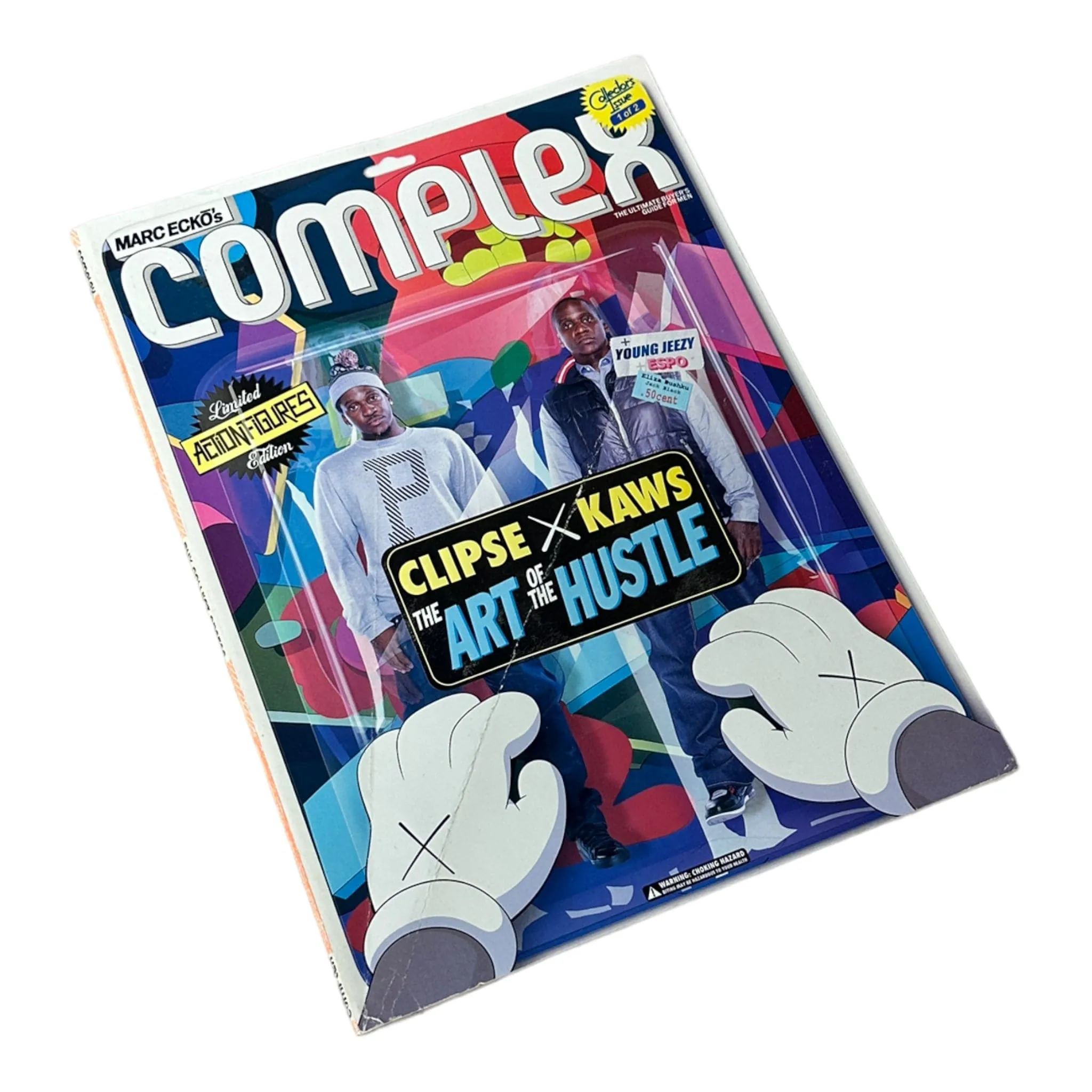 Complex Magazine Pusha T & Eliza Double Cover (Displayed)