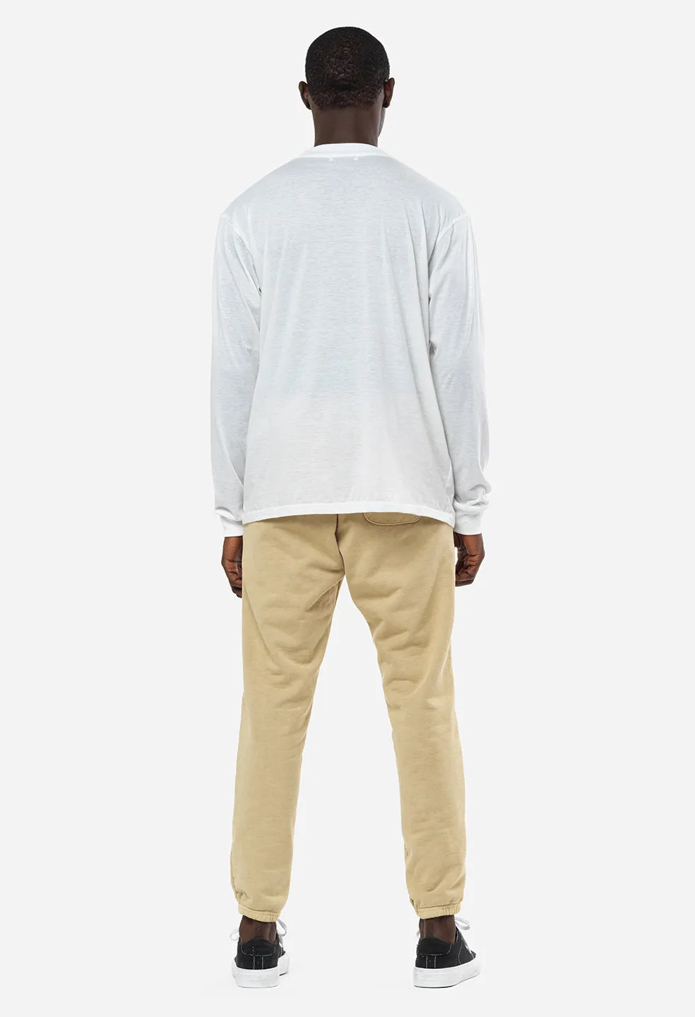 Cotton Cashmere Pullover / White