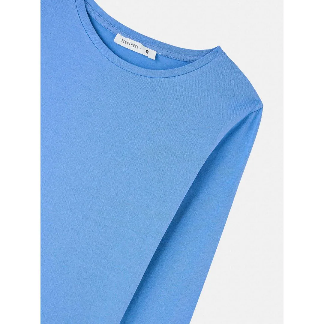 Crew Neck Long Sleeve T-Shirt