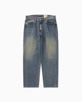 Croft Relaxed Jean Mid Blue