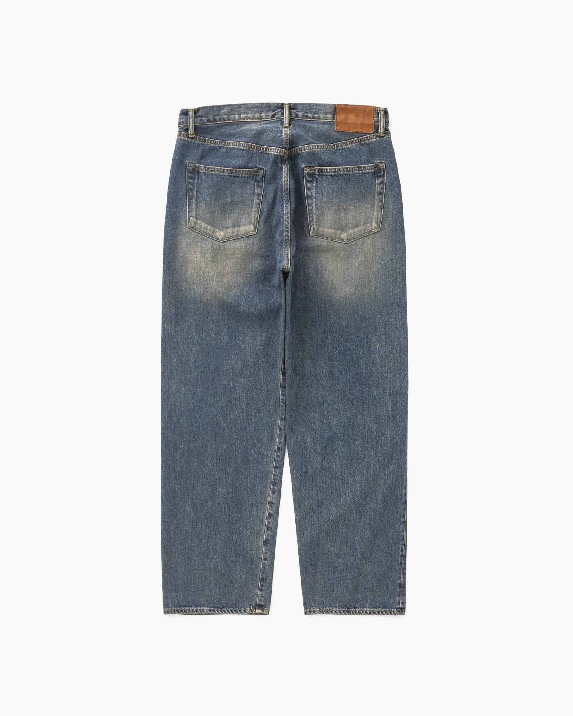 Croft Relaxed Jean Mid Blue