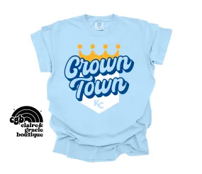 Crown Town | Kansas City Royals | Baby Blue Youth Adult