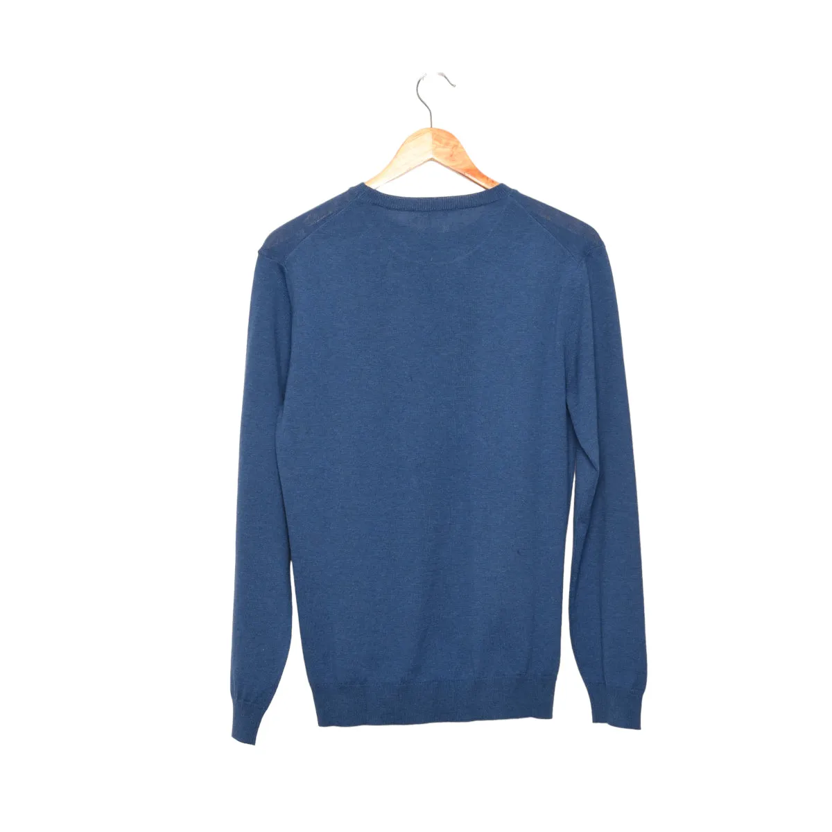 Daniele Fiesoli Cotton Crewneck DF 0320 23 bluette