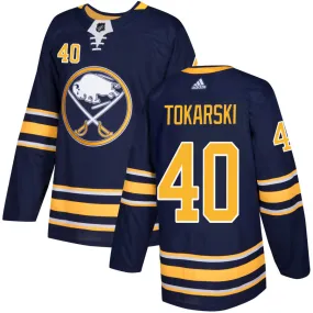 Dustin Tokarski Buffalo Sabres adidas Authentic Jersey - Navy