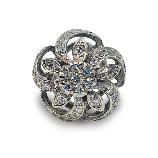 Flower Cocktail Ring