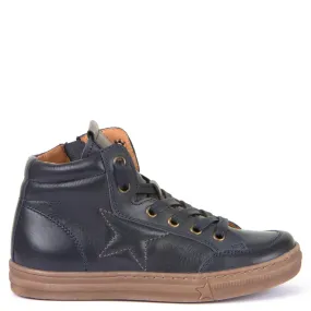 Froddo leather sneaker - Navy