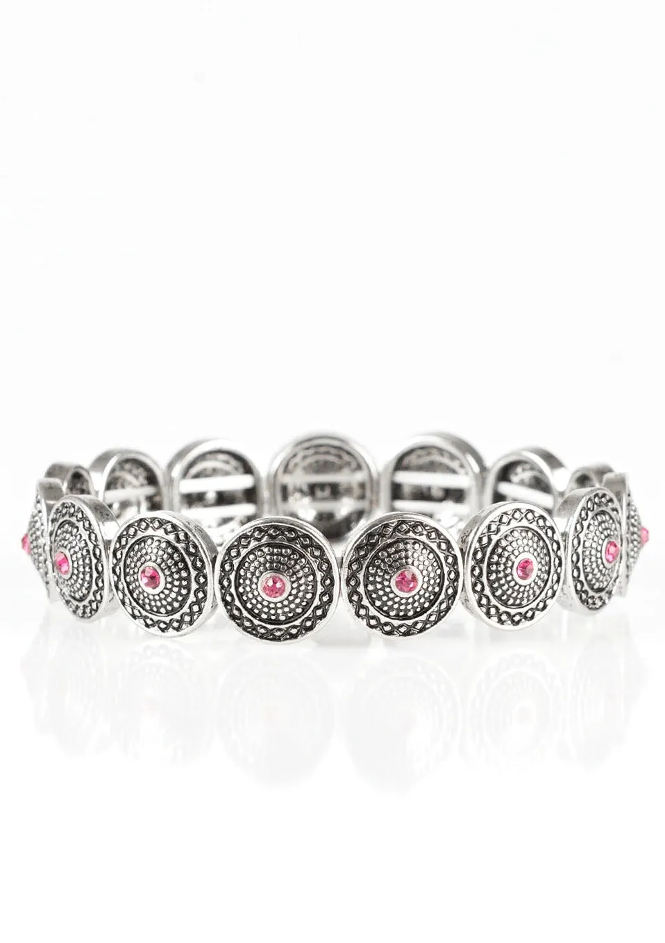  Get Your Shine On Pink Bracelet