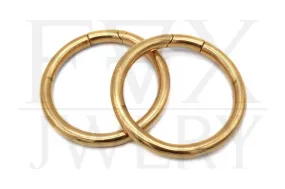 Golden Basic Clicker Hoops