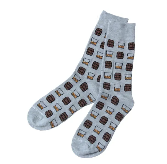 Grey On The Rocks Socks