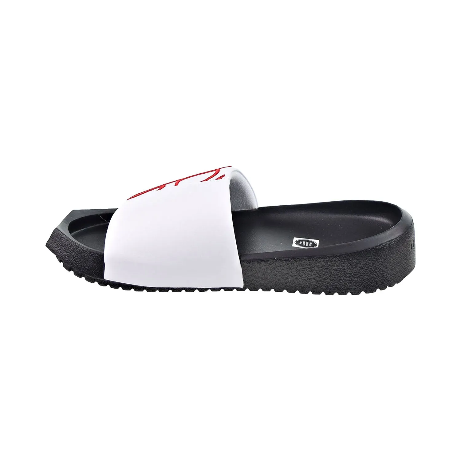 Jordan NOLA Women's Slides White-Gym Red-Black