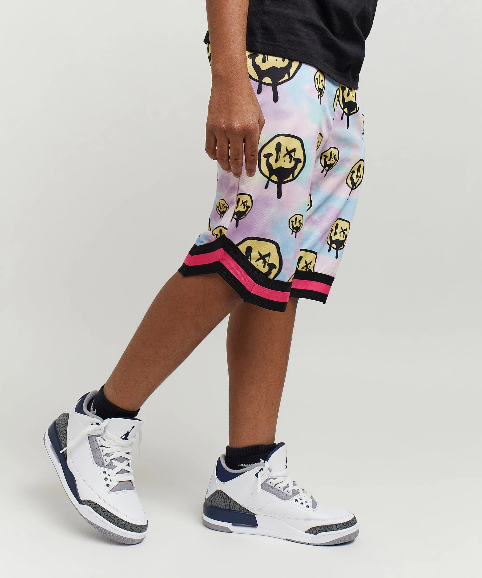 Kids Trippy Mesh Shorts