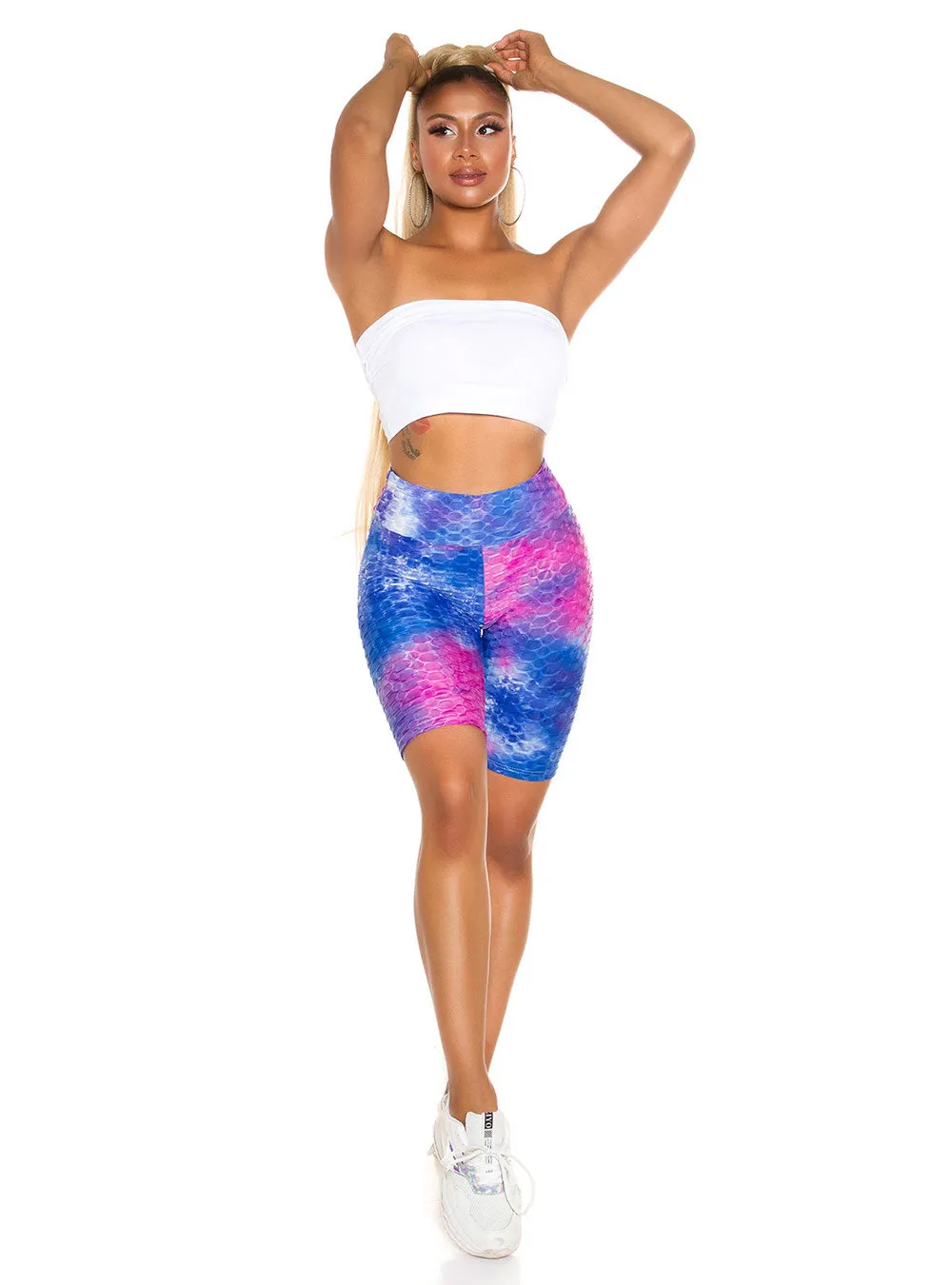 KouCla Multicolor Push-up Shorts