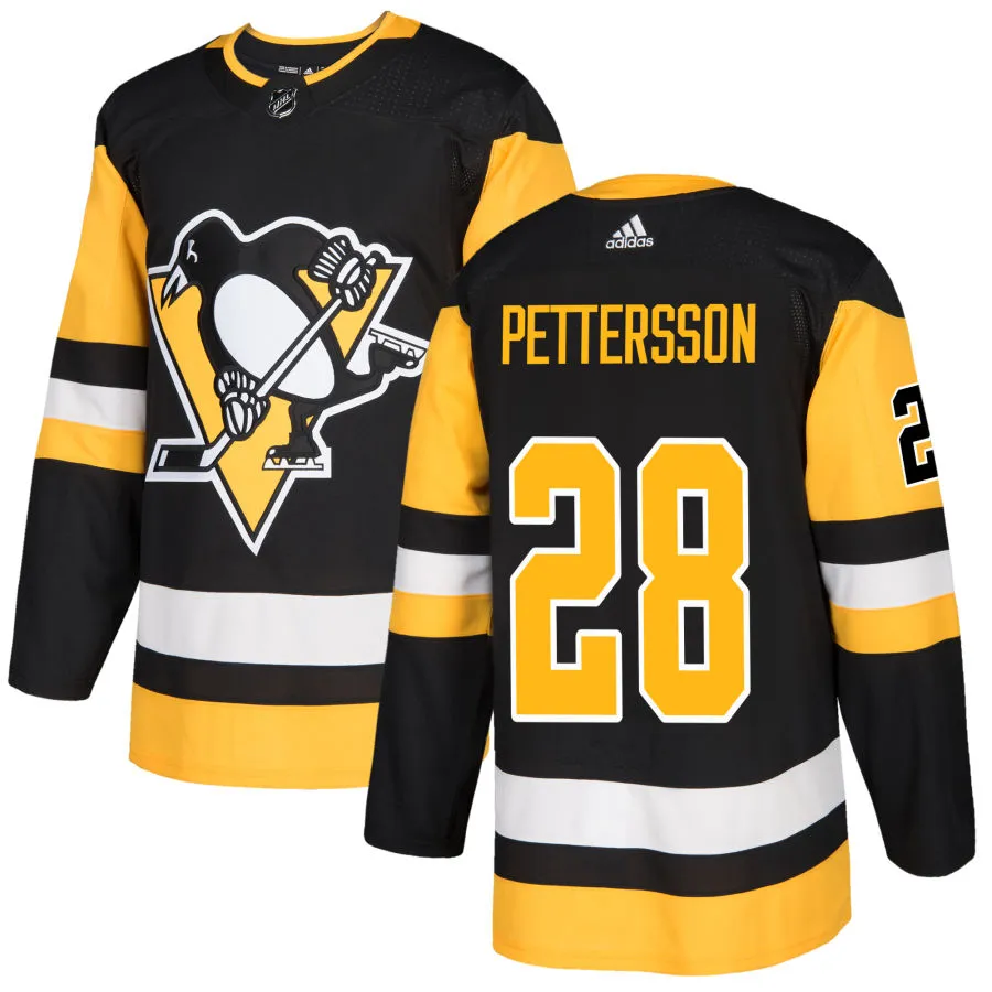 Marcus Pettersson Pittsburgh Penguins adidas Authentic Jersey - Black