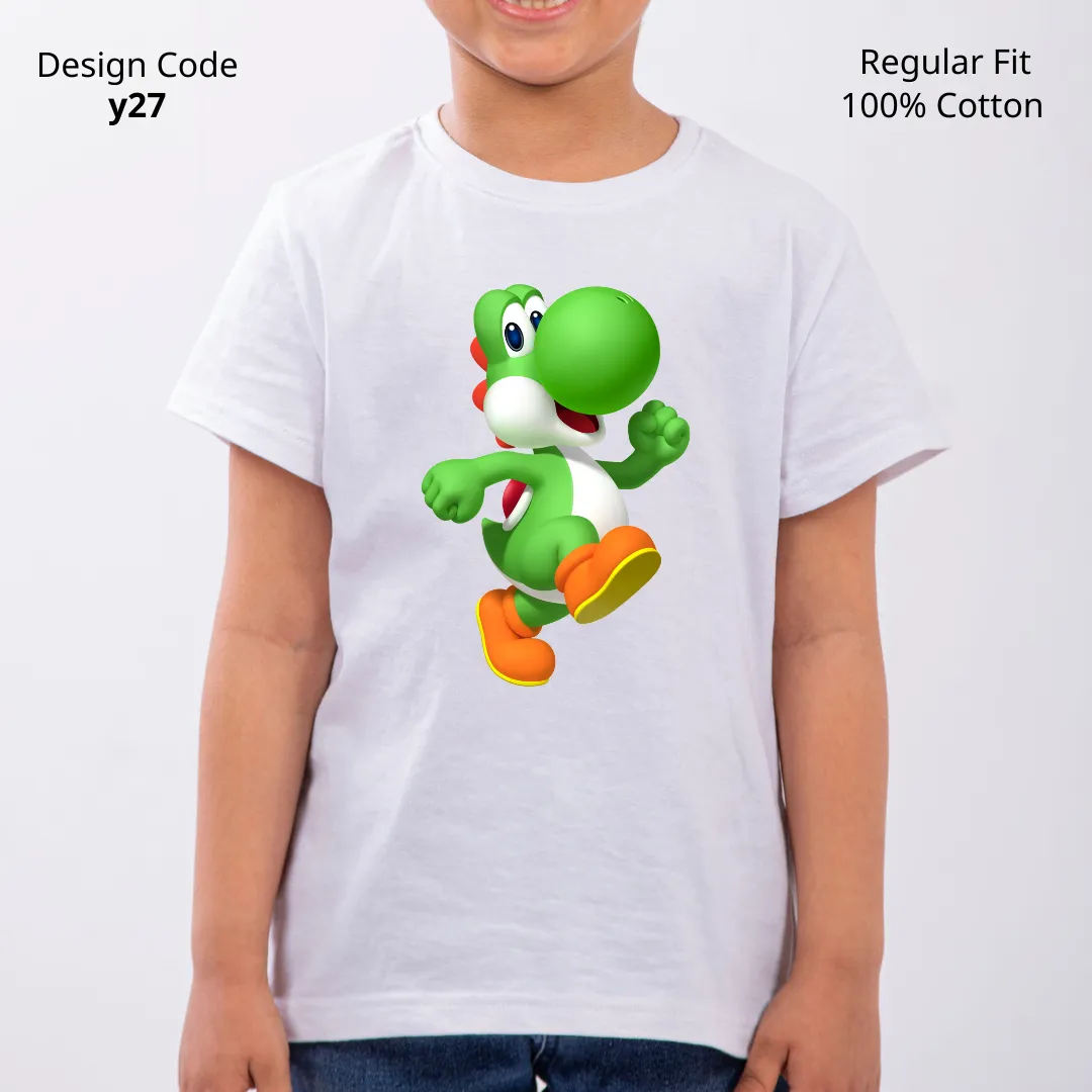 Mario Dino T-shirt ( Design Y27 )