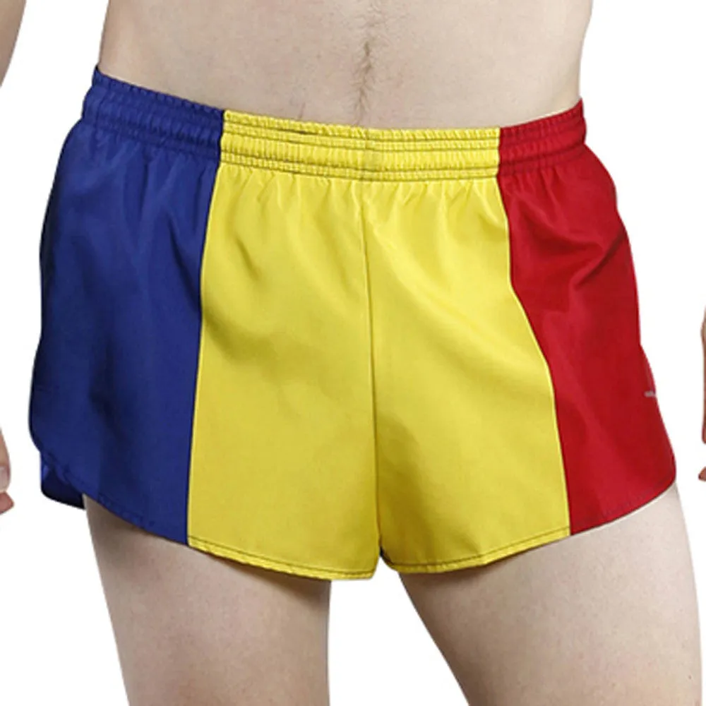 Men's 1" Elite Split Shorts- Romania