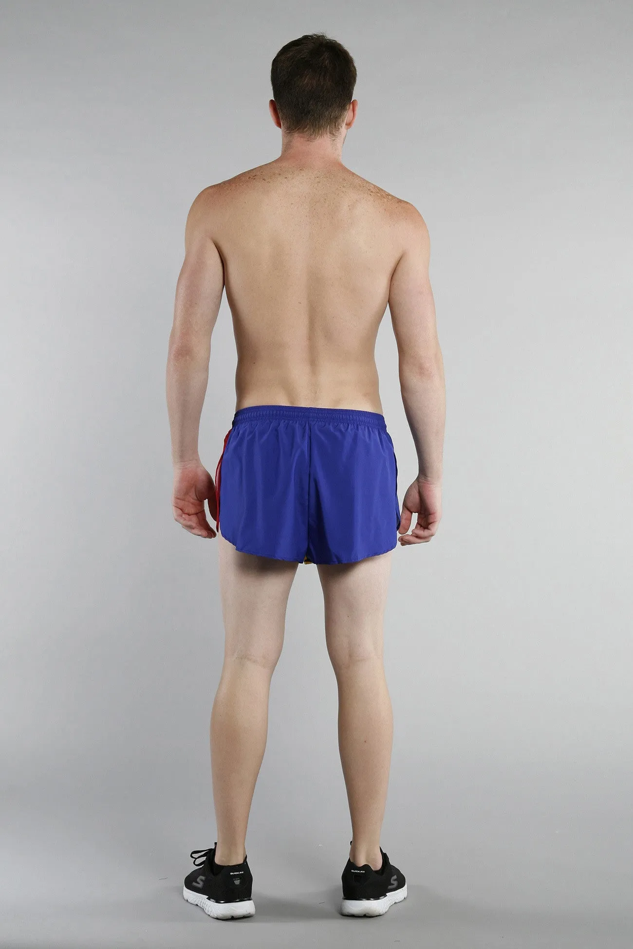 Men's 1" Elite Split Shorts- Romania