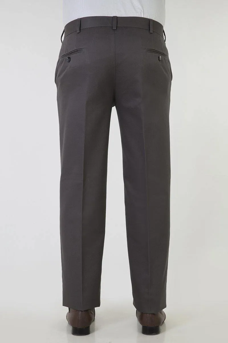 Men's Semi Formal Smart Fit No Iron Cotton Trousers