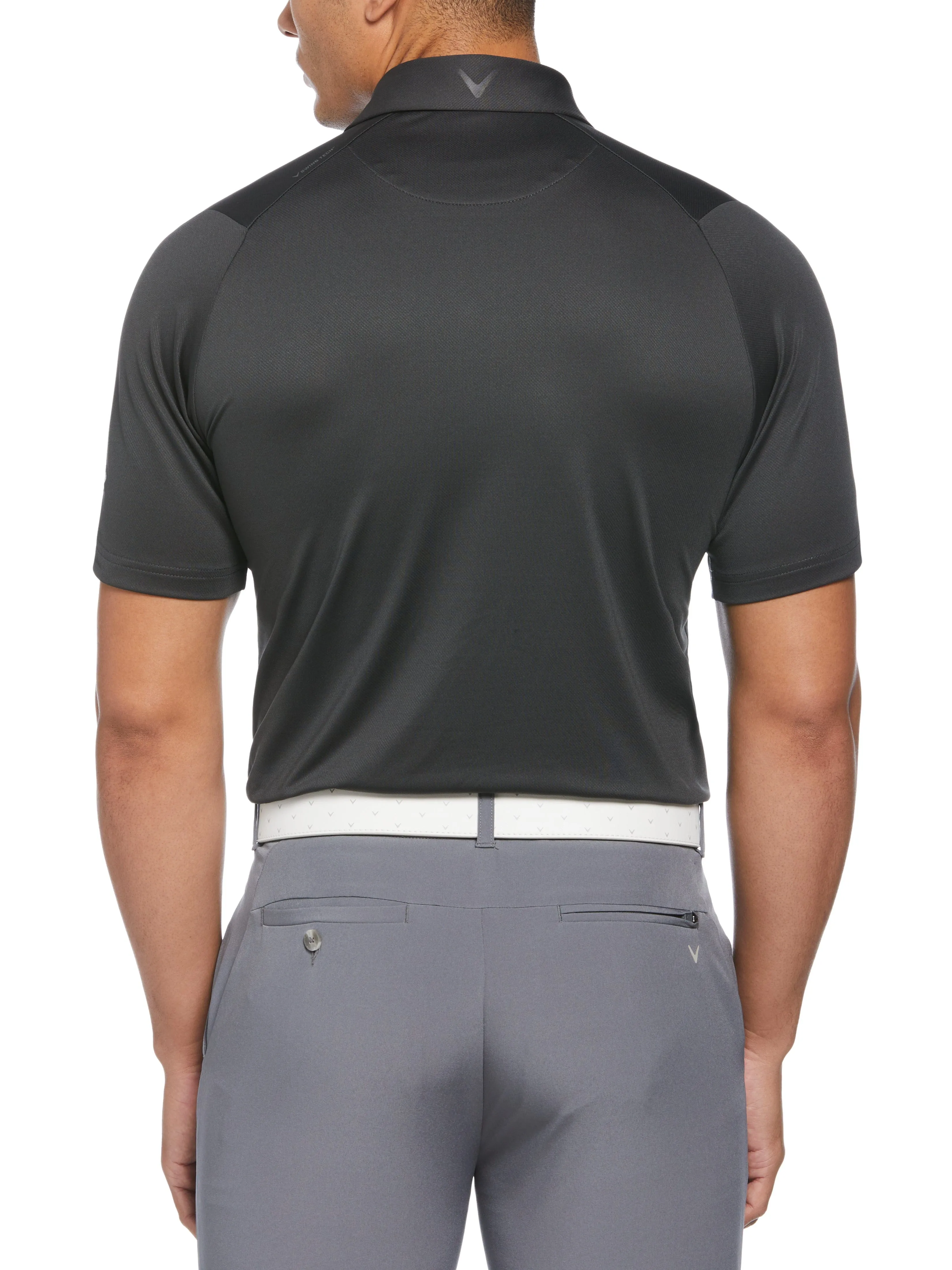 Mens Swing Tech Solid Polo